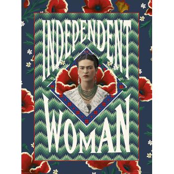 Print 30x40 Cm Frida Kahlo Independent Woman