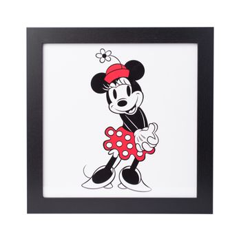 Print Enmarcado 30x30 Cm Disney Minnie Classic