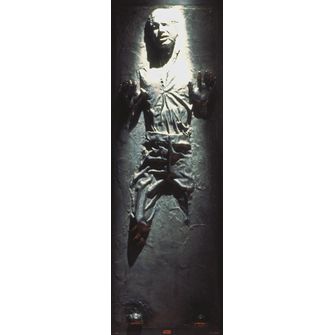 Poster Puerta Star Wars Han Solo Carbonite