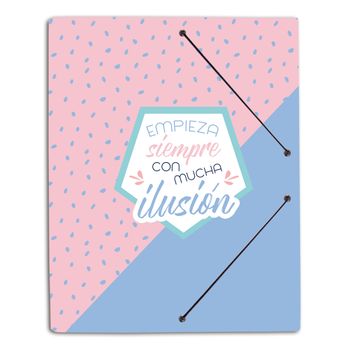 Carpeta Gomas A4 Polipropileno Amelie Pastel Collection