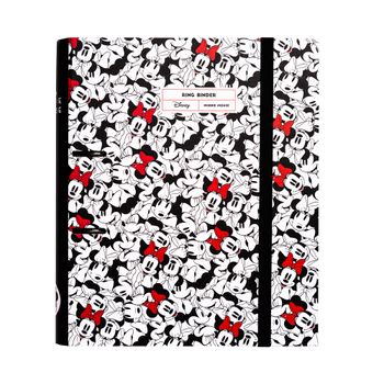 Carpeta 2 Anillas Troquelada Premium Minnie Mouse Rocks The Dots