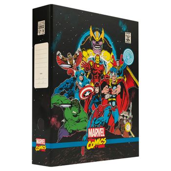 Archivador Con Compresor Marvel Comics Avengers