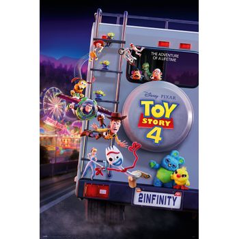 Poster Disney Toy Story 4 To Infinity