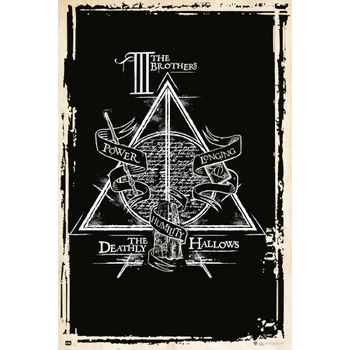 Poster Harry Potter Deathly Hallows Symbol