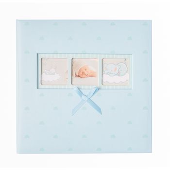 Album Foto 200 Bolsillos 10x15cm Memo Baby Polka Blue