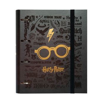 Carpeta 4 Anillas Troquelada Premium Harry Potter