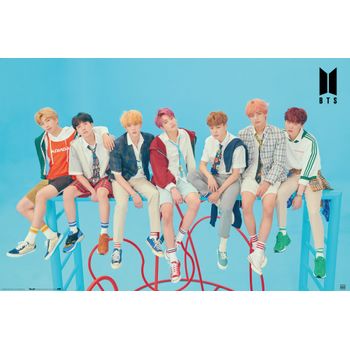 Poster Bts Blue