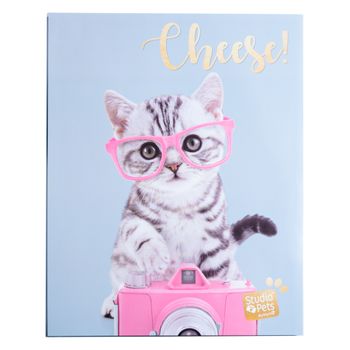 Album Foto Soft 48 Bolsillos 13x20cm Studio Pets Cat Tabby