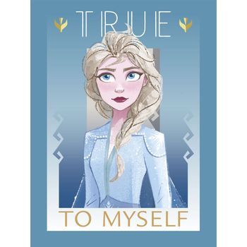 Print 30x40 Cm Disney Frozen True To Myself