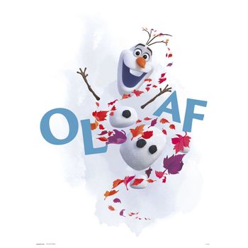 Print 30x40 Cm Disney Frozen Olaf