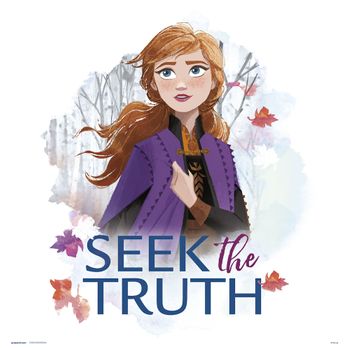 Print 30x30 Cm Disney Frozen Seek The Truth