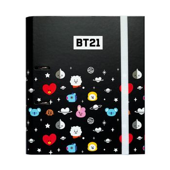 Carpeta 2 Anillas Troquelada Premium Bt21