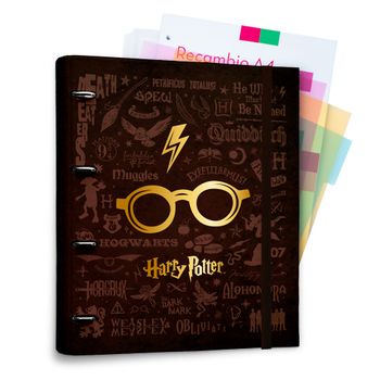 Carpeblock 4 Anillas Harry Potter