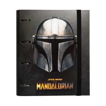 Carpeta 4 Anillas Troquelada Premium The Mandalorian