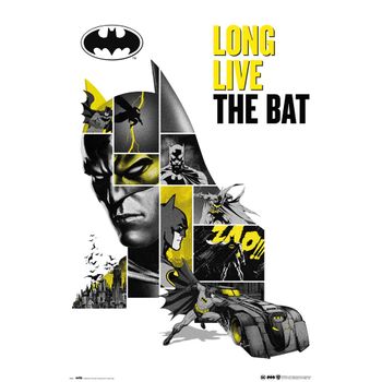 Poster Dc Comics 80 Aniversario Batman