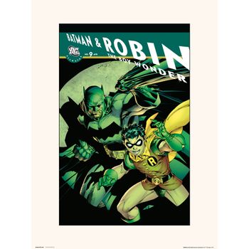 Lamina 30x40 Cm Dc Comics Batman & Robin Tbw 9