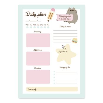 Bloc Notas De Escritorio Pusheen Foodie Collection