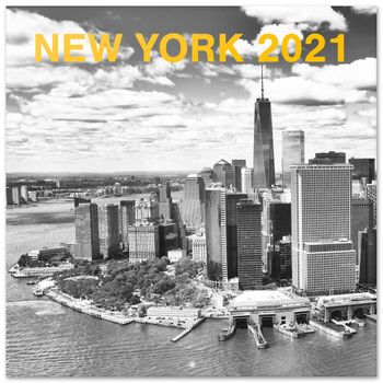 Calendario 2021 30x30 New York B/w