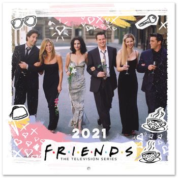 Calendario 2021 30x30 Friends