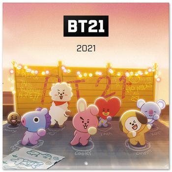 Calendario 2021 30x30 Bt21