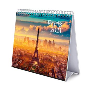 Calendario De Escritorio Deluxe 2021 Paris