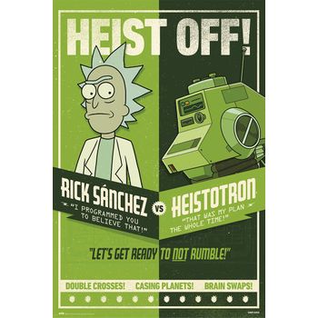 Poster Rick & Morty Season 4 Heist Off
