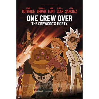 Poster Rick & Morty Season 4 One Crew