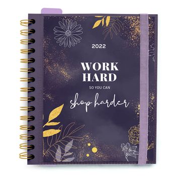 Agenda Anual Dia Pagina M 2022 Glitter