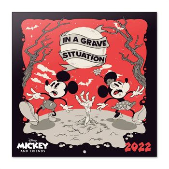 Calendario 2022 30x30 Disney Mickey