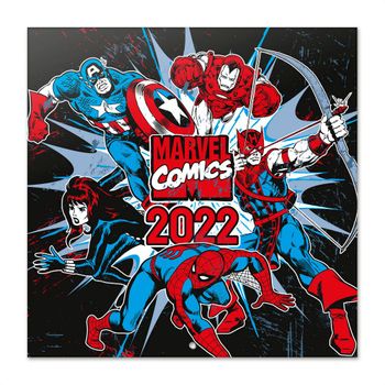 Calendario 2022 30x30 Marvel Comics