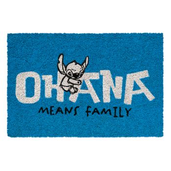 Felpudo Stitch Ohana Disney Azul