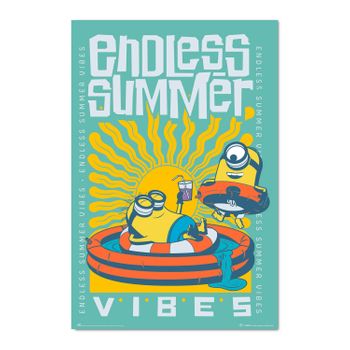 Poster Minions Endless Summer Vibes