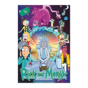 Poster Rick & Morty Season 4