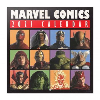 Calendario 2023 30x30 Marvel Comics