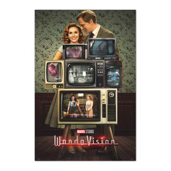 Poster Wandavision Life On Tv Marvel Studios