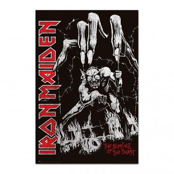 Poster Iron Maiden Number Of The Beast