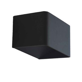 Akunadecor - Aplique De Pared Aluminio Negro Maya