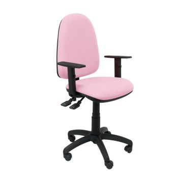 Silla Escritorio FURNITURE STYLE Adriana 44x47,5x85,5-100,5 cm - Rosa