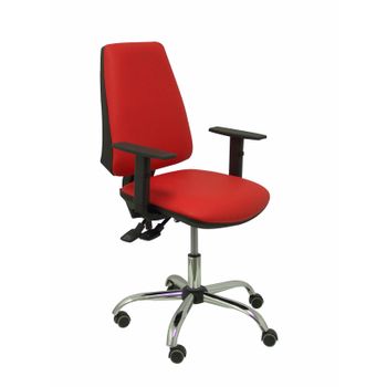 Silla De Oficina Elche S 24 Horas Similpiel Rojo