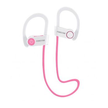 Auriculares Deportivos Bluetooth 4.1 Blanco/rosa Fonestar