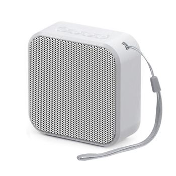 Biwond Mini Altavoz Bluetooth 5w Cube 8 (varios Colores, Aux, Microsd, Jack, Micrófono, Radio Fm, 600mah) - Blanco