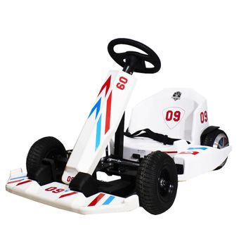 Gran Scooter Electric Vehicles Kart Eléctrico Infantil Xtreme (motor 250w, Batería De Litio 3.6ah, 3 Velocidades, Bluetooth, Con Luces, Peso Máximo 65kg) - Blanco