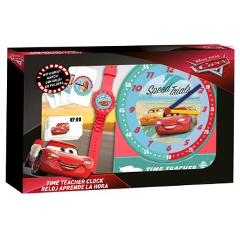 Reloj Aprende La Hora Cars Disney