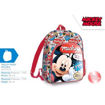 Mochila Saco Mickey Outline Negro con Ofertas en Carrefour