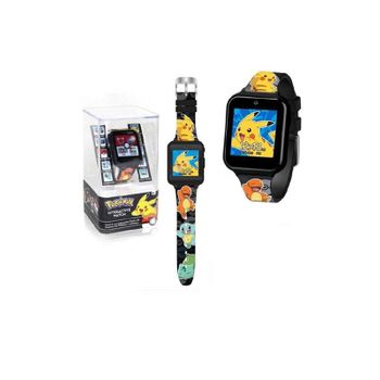 Kids Euroswan-reloj Inteligente Pokemon.(calendario,alarma,cronómetro,pasos,fotos,videos,mp3,juegos….), Multicolor (pok4231)