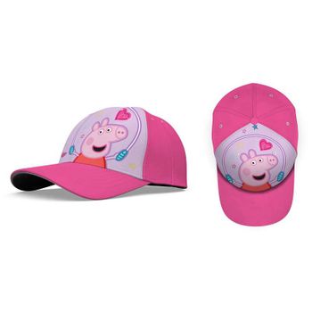 Kids Euroswan- Gorras De Polyester Surtidas Talla 52/54cm Peppa Pig, Multicolor (pp09053)