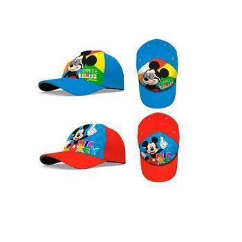 Kids Euroswan- Gorras De Polyester Surtidas Talla 52/54cm Mickey 2 Mods Sdos, Multicolor (d06635-36mc)