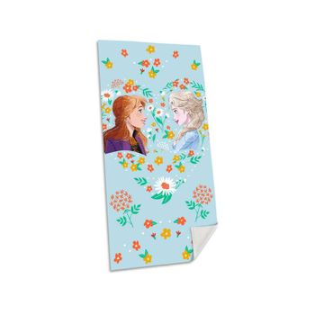 Kids Euroswan- Toalla De Algodon 70x140cm Frozen, Multicolor (fr-223t)