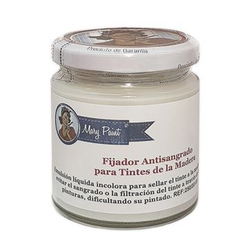 Fijador Antisangrado De La Madera Incoloro Satinado 250 Ml Mary Paint