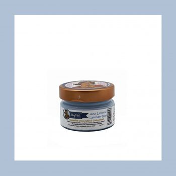 Pintura Muebles Al Agua Multisuperficie Acabado Mate Azul Lavanda 140 Ml Mary Paint